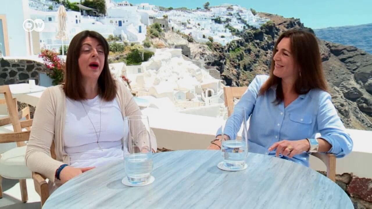 Oι Κινέζοι αγαπούν τη Σαντορίνη (vid)