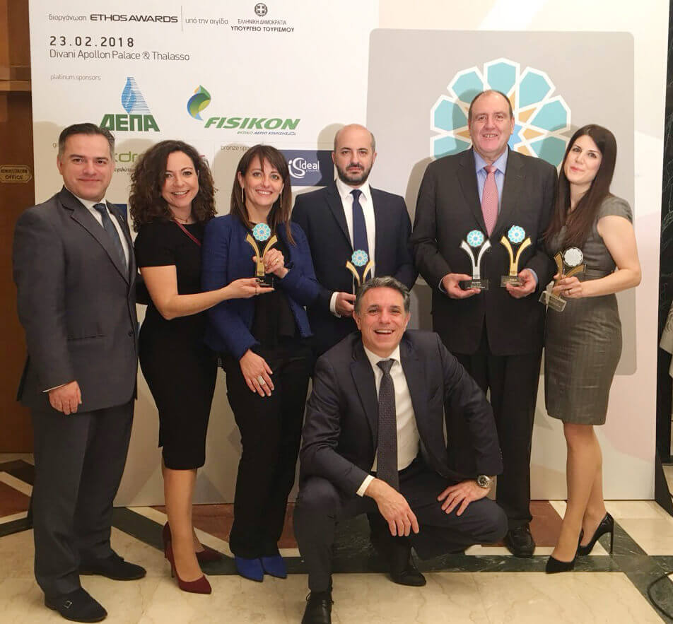 Η ομάδα της Grecotel στα Greek Hospitality Awards 2018