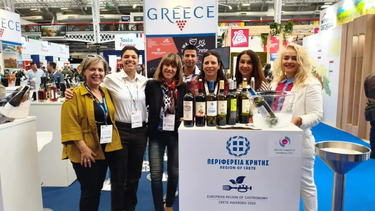 Με επιτυχία η διεθνής προβολή των κρητικών κρασιών στο Λονδίνο από την Περιφέρεια Κρήτης