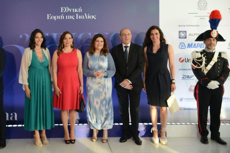 Η Όλγα Κεφαλογιάννη στην εθνική επέτειο της Ιταλίας | Έμφαση στη συνεργασία των δύο χωρών